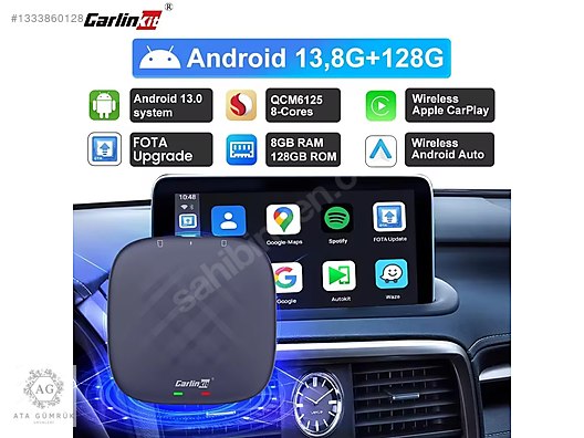 Other / CARLİNKİT CPC200-TBOX PLUS Carplay AI BOX Android 8+128GB