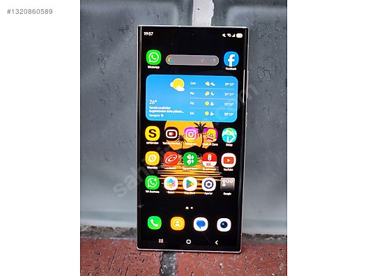 256 GB Beyaz Samsung Galaxy S23 Ultra Cep Telefonu - 1320860589