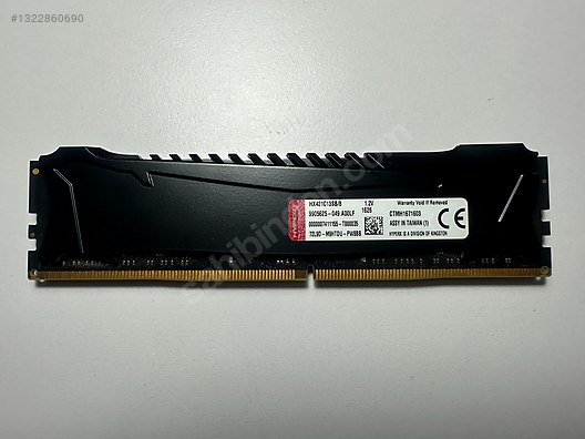 Temiz, Sorunsuz] HyperX Savage 8GB DDR4 2133MHz CL13 RAM