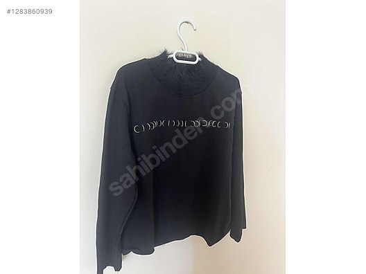 Boğazlı (Balıkçı Yaka) Bayan Sweatshirt