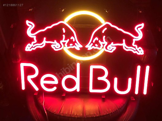 Redbull led orjinal tabela tertemiz kolleksiyonluk parça on