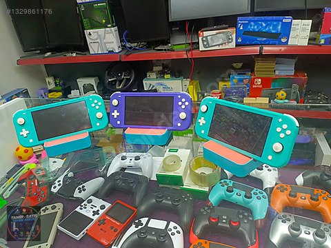 NİNTENDO SWITCH LİTE 20 OYUN+DOCK+KABLSUZ ŞARJ+GARANTİ/128 gb on