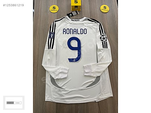 Real Madrid ユニフォーム RONALDO 9 長袖 Real Madrid 2006-2007 İç saha Ronaldo Nazario forması. sahibinden