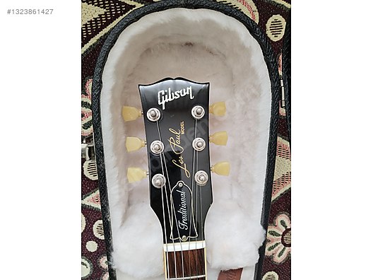 gibson les paul ''Geleneksel'' goldtop +orjinal hardcase on
