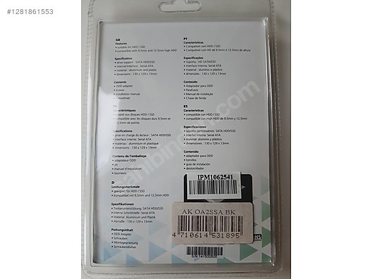 HDD SSD Kızağı, Harddisk Kutusu, CD Yerine SSD Takma Aparatı - Harddisk Kutusu Modelleri Alışverişte İlk Adres sahibinden.com'da