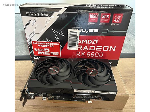 RX 6600 SAPPHIRE PULSE 8 GB TEMİZ EKRAN KARTI RX6600 - Sapphire Ekran Kartı İlanları sahibinden.com'da