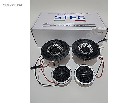 Steg Ss35 Midrange sq32 Tweteer - İkinci El Focal Set Hoparlörü
