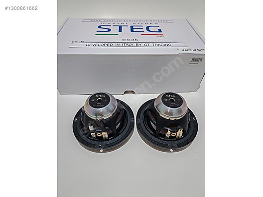 Steg Ss35 Midrange sq32 Tweteer - İkinci El Focal Set Hoparlörü