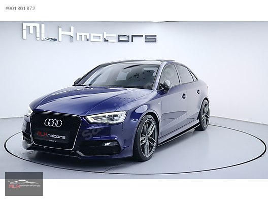 audi a3 a3 sedan 1 6 tdi sedan sport line mlh s line cam tavan led recaro f1 18 jant at sahibinden com 901861872