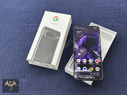 128 GB Siyah Google Pixel 8 Cep Telefonu - 1317861953