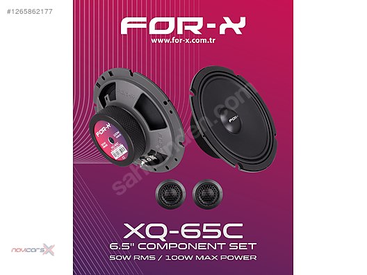 Hoparlör / Komponent / FOR-X XQ-65C 16 CM TİZLİ KOMPONENT NET SES