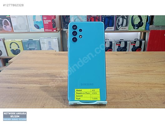 Resim Samsung A32 İkinci El TR | 128 GB | Mavi İkinci El SAMSUNG A32 128 GB GB - 6 GB RAM