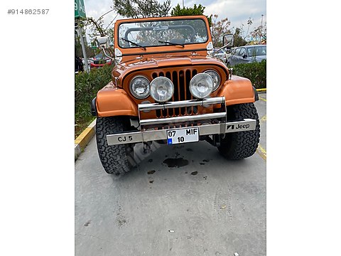 Jeep Cj Cj 5 Cj 5 Klasik Jeep Temiz Otomobil Ruhsatli Lpg At Sahibinden Com 914862587