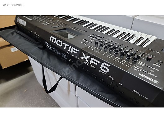 Yamaha Motif xf6 1gb ram + Soft Case - Synthesizer ve Tuşlu