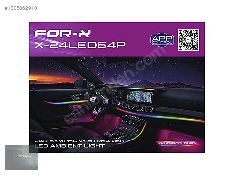Otomobil & Arazi Aracı / İç Aksesuar / FOR-X X-LED64 İÇ AMBİYANS
