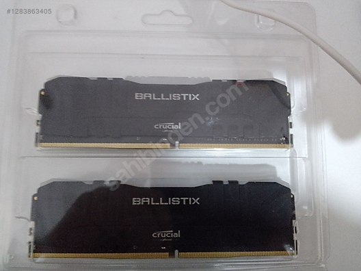 Crucial Ballistix 2x8 16 GB 3200 MHz rgbli temiz tak kullan - RAM Bellek ve Tüm Masaüstü Bilgisayar Parçaları sahibinden.com'da