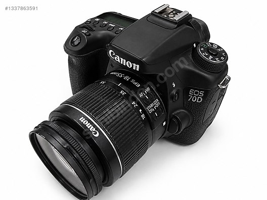E*D様 Canon‪ EOS 70D ジャンク品 DSLR / Canon / EOS 70D / CANON EOS 70D + 18-55mm + 75-300mm ÇİFT