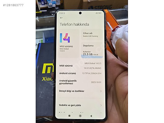 Used & Brand New Items / Cell Phones & Accessories / Cell Phones / Xiaomi / Redmi K40 Gaming