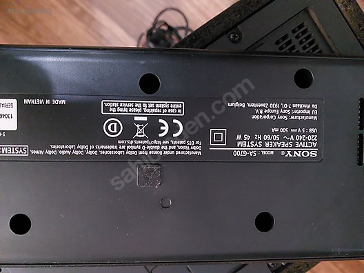 Sony ht g700 soundbar dolby atmos - dts-x kablosuz - İkinci El