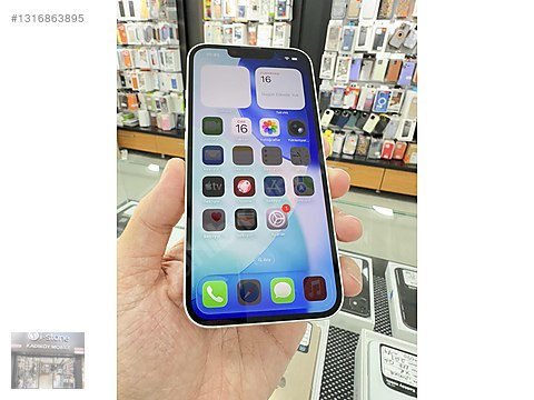 Apple / iPhone 13 / İPHONE 13 256 GB BEYAZ DEĞİŞENSİZ PİL%76 APPLE