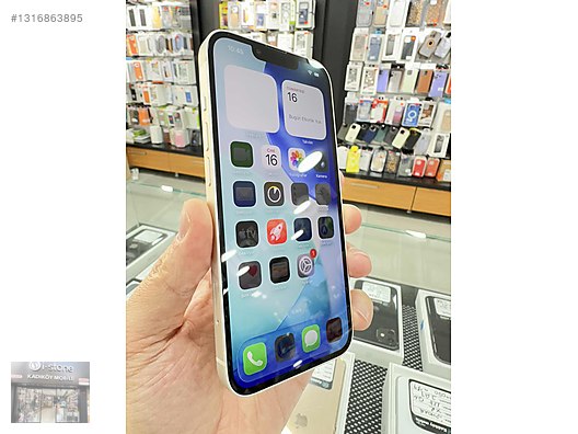 Apple / iPhone 13 / İPHONE 13 256 GB BEYAZ DEĞİŞENSİZ PİL%76 APPLE