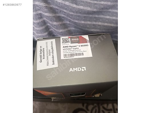 AMD RYZEN 5 8600G 5.0 GHZ BOOST BOX İŞLEMCİ VE RADEON GRAFİK - İşlemci ve Tüm Masaüstü Bilgisayar Parçaları sahibinden.com'da