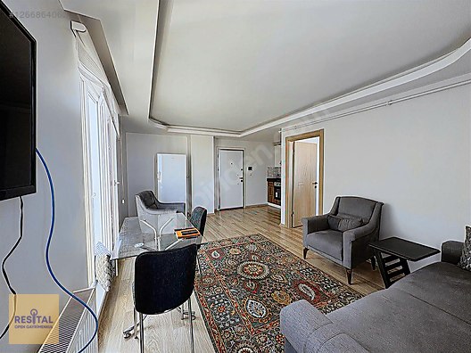 Atakum - Yenimahalle'de kiralık eşyalı ve geniş 1+1 daire