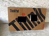 LENOVO ThinkPad P16v Boş Koli Boş Kutu orjina Laptop kutusu