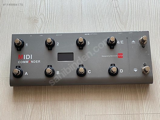 Midi shop commander guitar