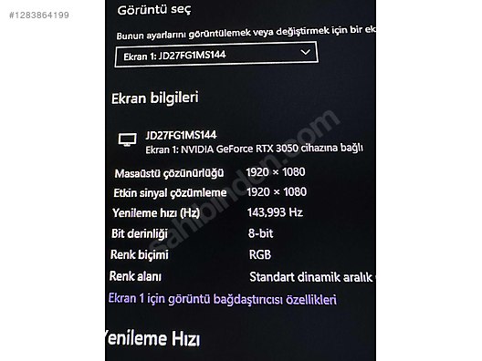 İkinci El ve Sıfır Alışveriş / Bilgisayar / Monitör / LED & LCD Monitör