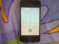 İphone 4 Cep Telefonu.İkinci el,Kayıtlı,AÇIKLAMAYI OKUYUN