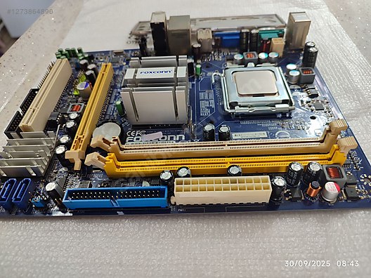 Foxconn N15235 Anakart + E5200 işlemci ve 120 GB Sata Hdd hediye - Anakart ve Tüm Masaüstü Bilgisayar Parçaları sahibinden.com'da