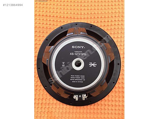 Sony Xplod subwoofer - İkinci El Sony Subwoofer (Ev Tipi) Hoparlör
