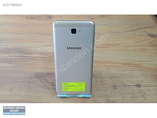 Resim Samsung J7 Prime İkinci El TR | 16 GB | Altın İkinci El SAMSUNG J7 PRIME - YURTİÇİ