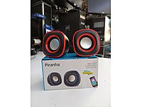 Piranha Bilgisayar Hoparlörü Mavi Pc Notebook 1+1 Usb Speaker #1094865340