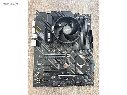 AMD RYZEN 5 5600G İŞLEMCİ ASUS TUF GAMİNG B550 PLUS ANAKART