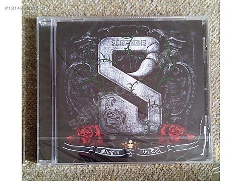 SCORPIONS サイン入りCD Scorpions - Sting in the Tail - CD (ambalajında) - Müzik CD leri