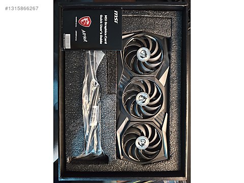 MSI RTX 3080 Gaming Z Trio (10GB / 320 Bit / GDDR6X) sahibinden