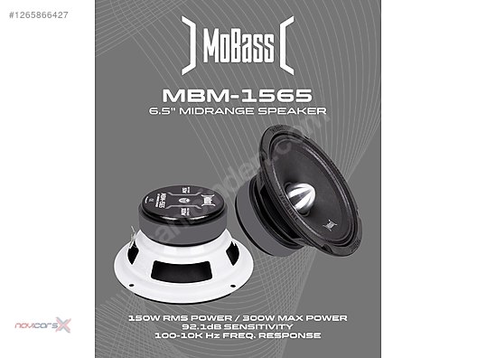 Hoparlör / Midrange / MOBASS MBM-1565 300W 150 RMS 16 CM MİDRANGE