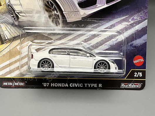 HOTWHEELS RONIN RUN HONDA CIVIC TYPER WHİTE YURT DIŞI on