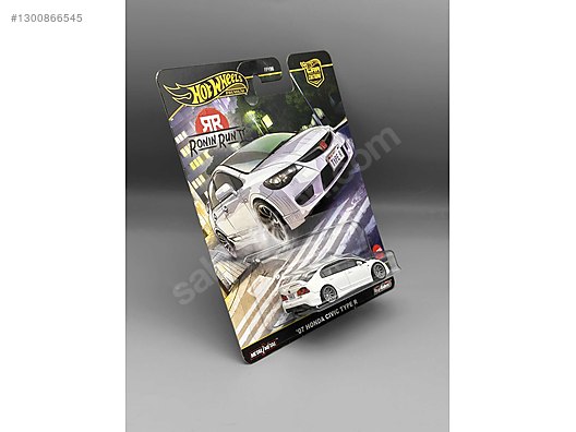 HOTWHEELS RONIN RUN HONDA CIVIC TYPER WHİTE YURT DIŞI on
