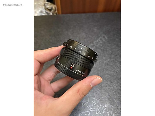 Lensler / Dji panasonic leica 15mm f 1.7 mtf lens f1.7 15 mm