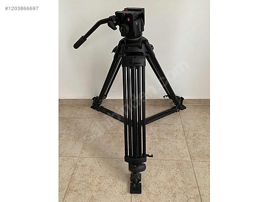 Manfrotto 525MVB 503HDV 雲台付き 三脚　値段交渉可能です Manfrotto 三脚525MVB 雲台503HDV セット 映像三脚 業務用 Manfrotto