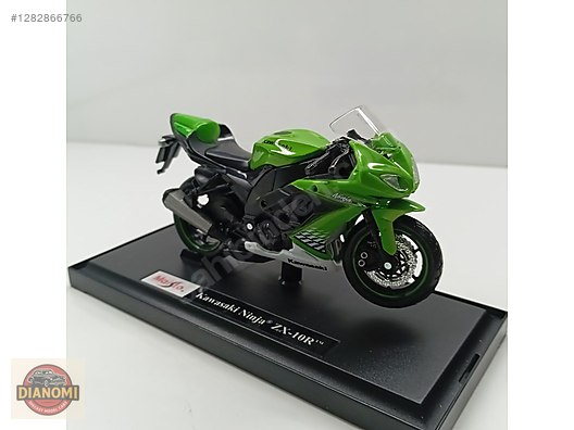 Maisto 1/18 まとめ売り （全て Maisto Diecast Model 1/18 Kawasaki Motosiklet Çeşitleri - 1282866766