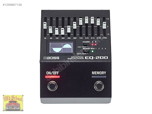 Boss EQ-200 Equalizer EQ Ekolayzer * İstanbul Ankara - Efekt