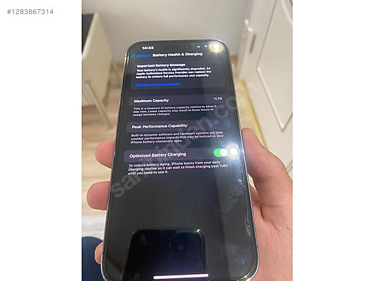 İkinci El ve Sıfır Alışveriş / Cep Telefonu & Aksesuar / Cep Telefonu / Apple / iPhone 14 Pro Max