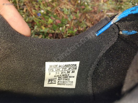 Çivisiz Mavi 41 Numara Adidas Krampon & Ayakkabı - 1305867455
