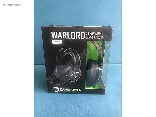 Gamepower Warlord Siyah 7 1 Surround Rgb Oyuncu Kulaklik Trendyol