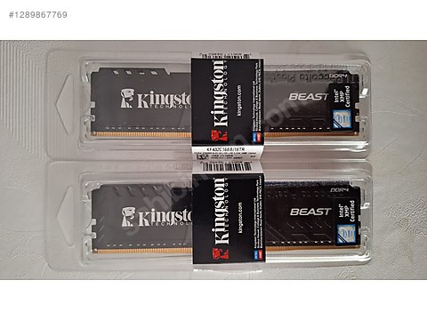 Kingston Beast 32 GB (2x16) DDR4 3200 Mhz Ram sahibinden.comda - 1289867769