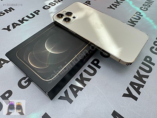 Apple / iPhone 12 Pro Max / İPHONE 12 PRO MAX 128 GB GOLD HATASIZ